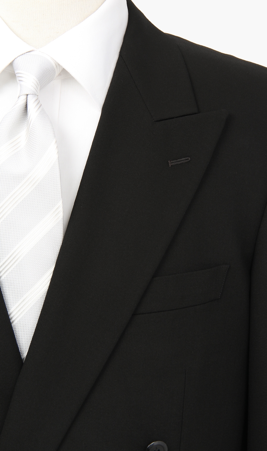 ダブルスタンダードフォーマル【清涼】【トール】 ブラック 体型:AB体(がっちり型),号数（身長）:9号(190cm)