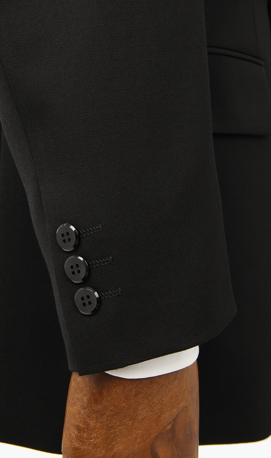 ダブルスタンダードフォーマル【スモール】【御幸毛織】 ブラック 体型:BE体(ゆったり型),号数（身長）:2号(155cm)