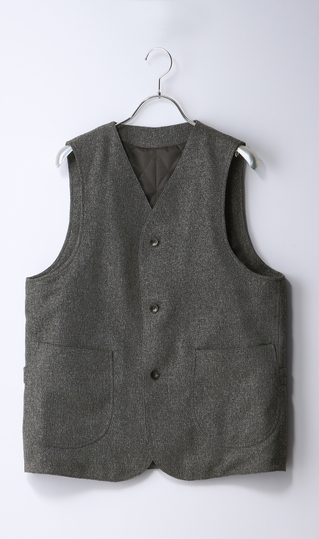 ジレ《中綿》《セットアップ着用可》