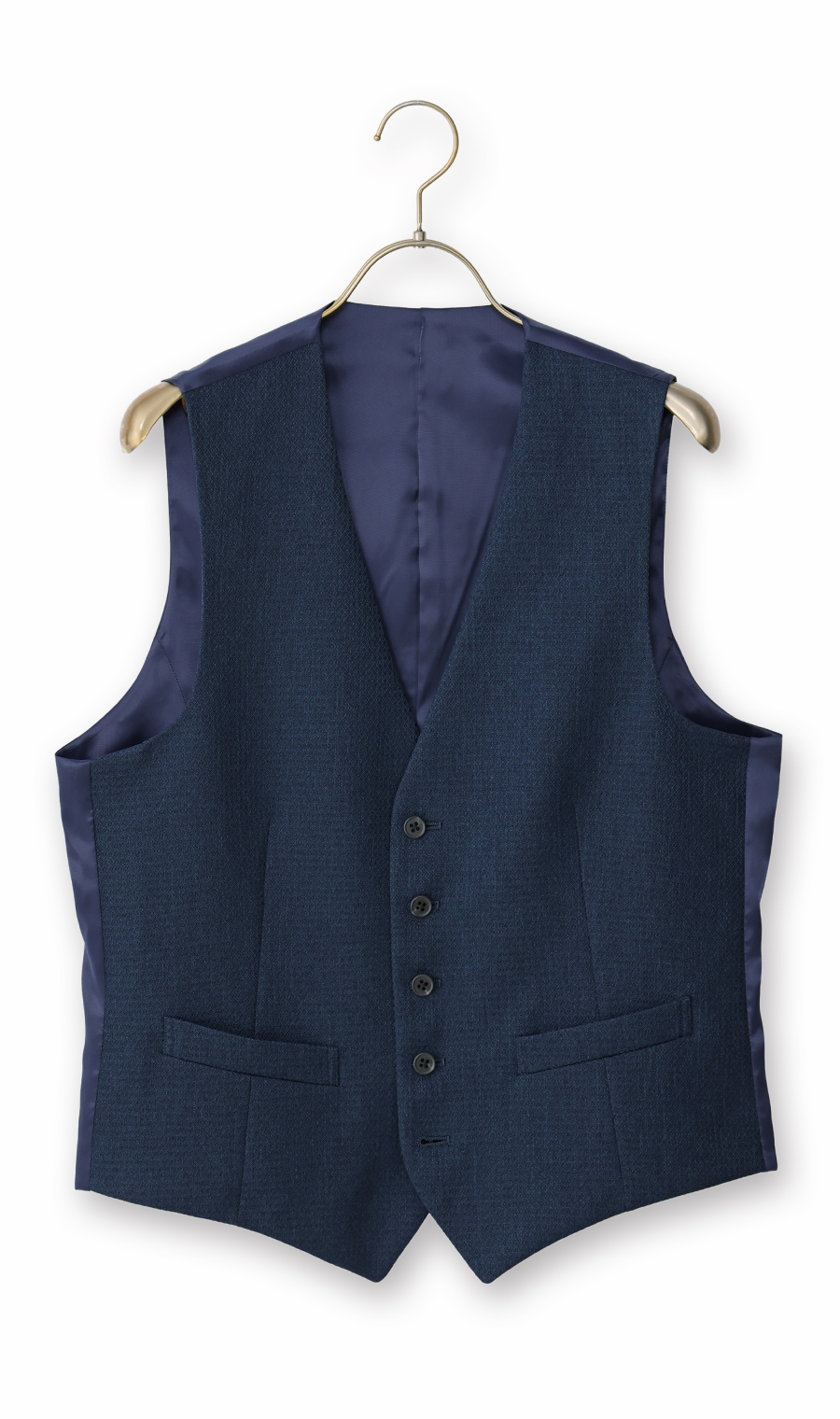セレモニーベスト【シングル】 ネイビー S