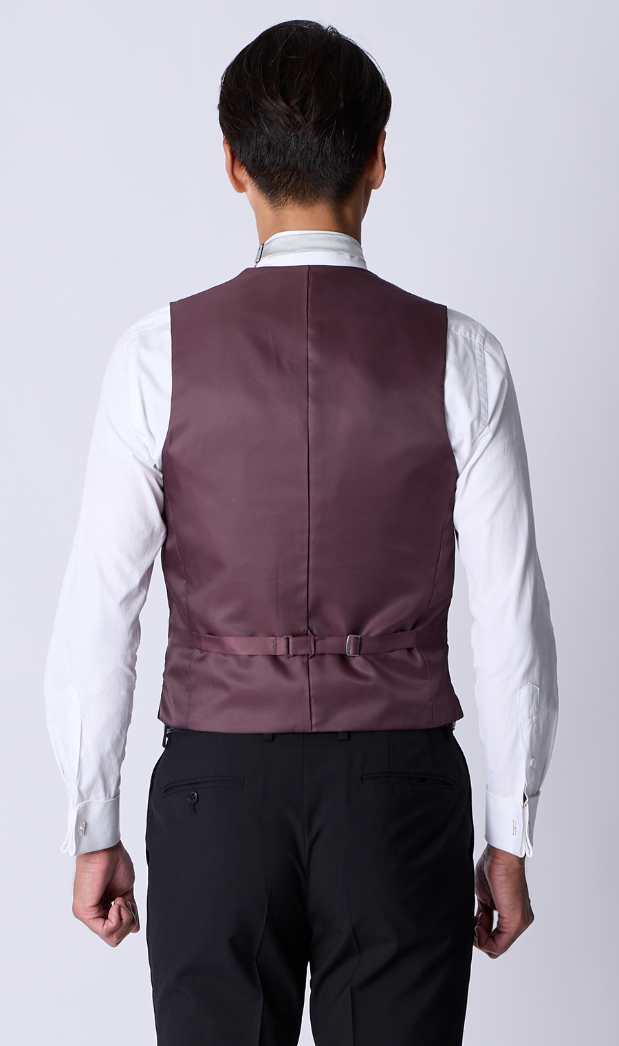 スタイリッシュベスト【シングル】 ワイン S