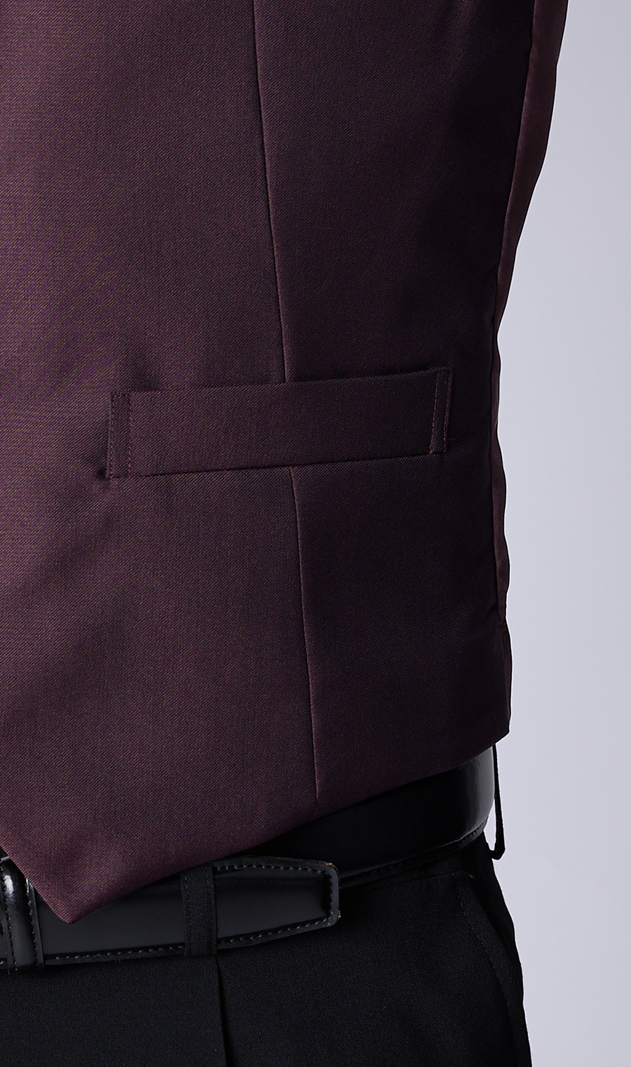 スタイリッシュベスト【シングル】 ワイン S