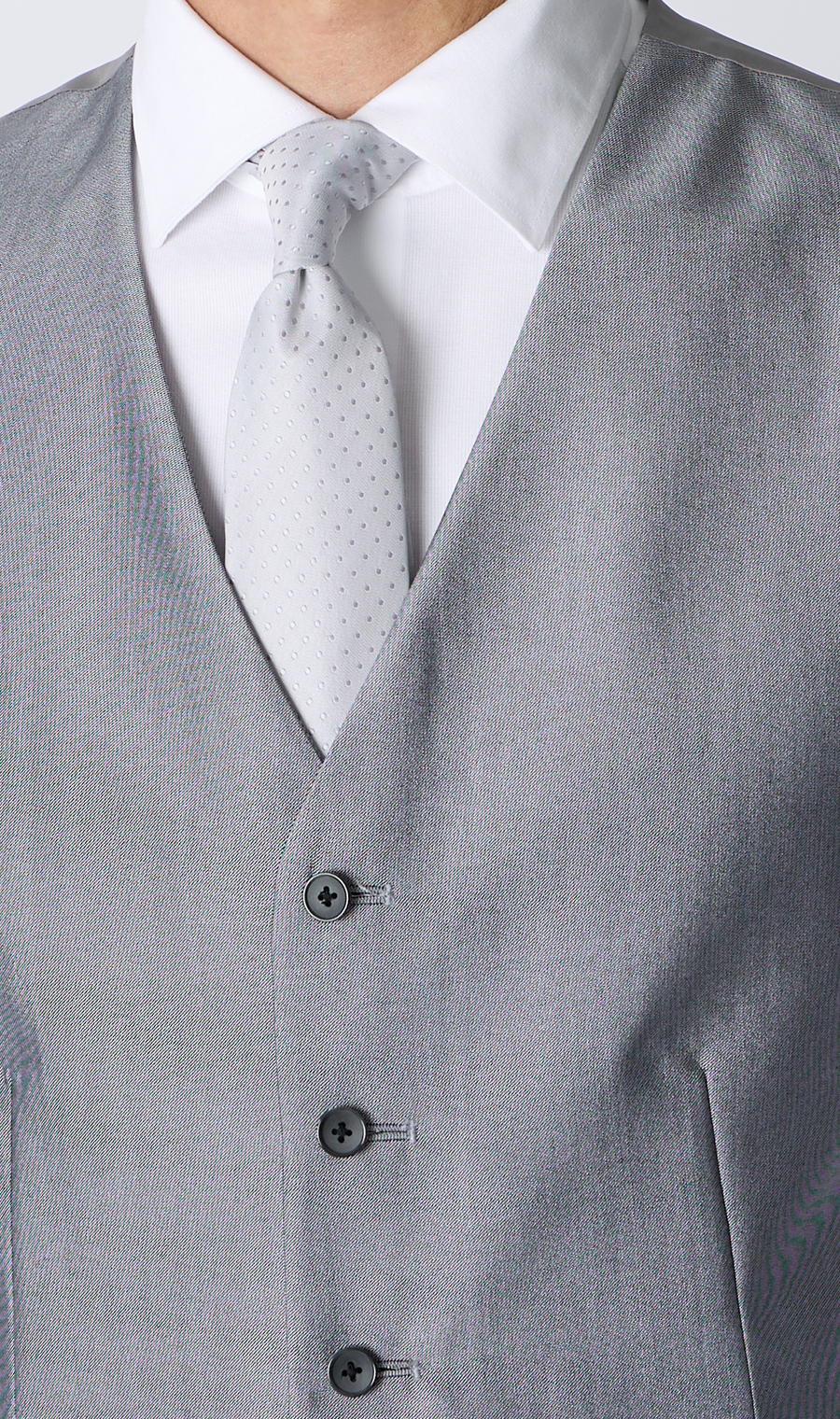 スタイリッシュベスト【シングル】 ライトグレー S