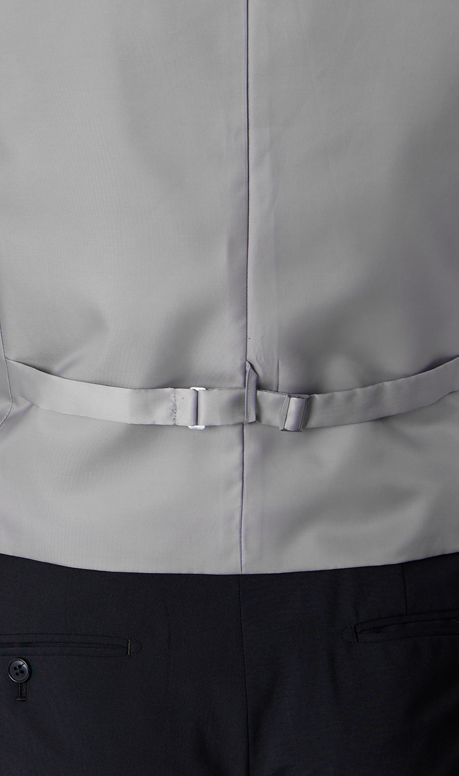 スタイリッシュベスト【シングル】 ライトグレー S