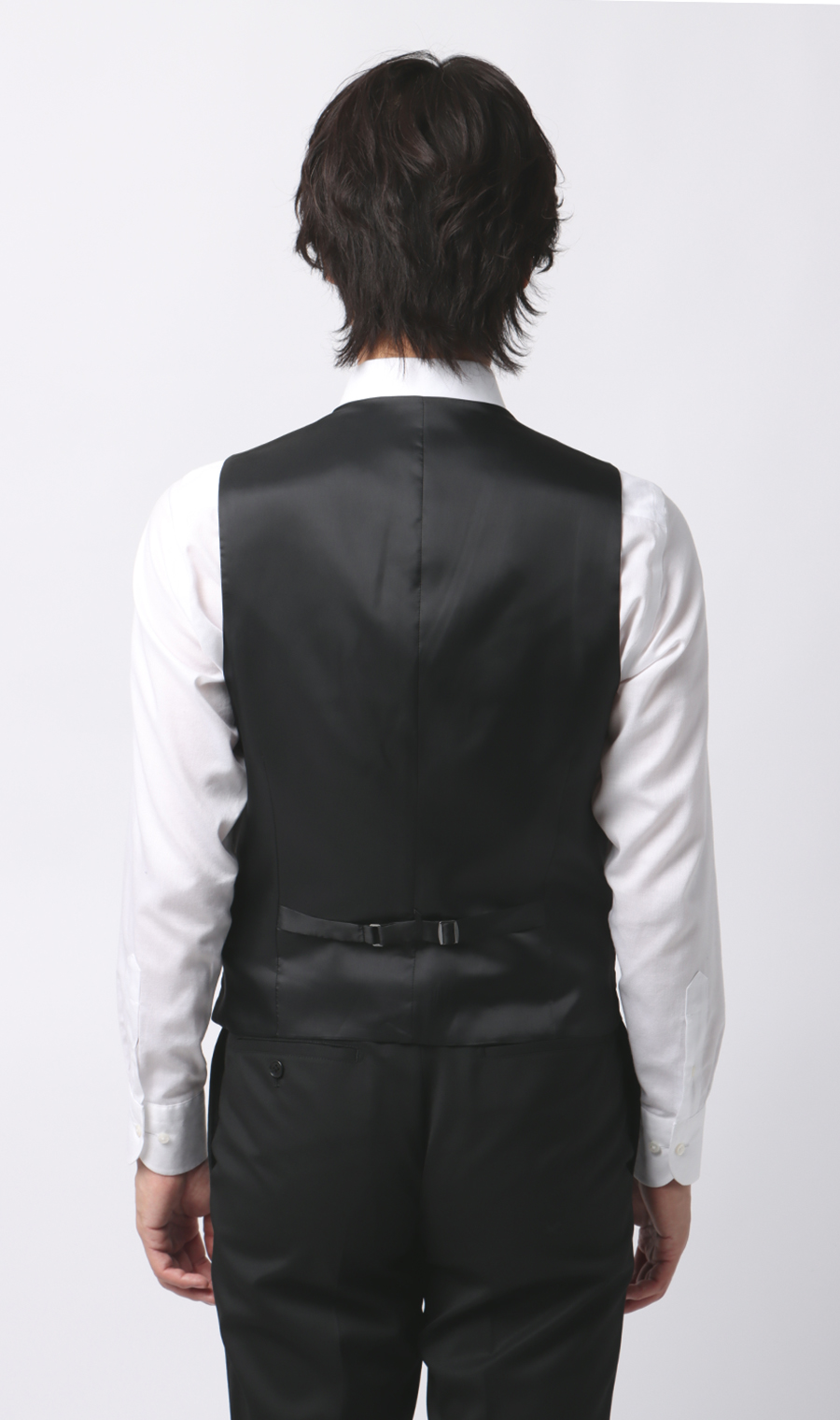 セレモニーベスト【シングル】 グレー Wide 3L