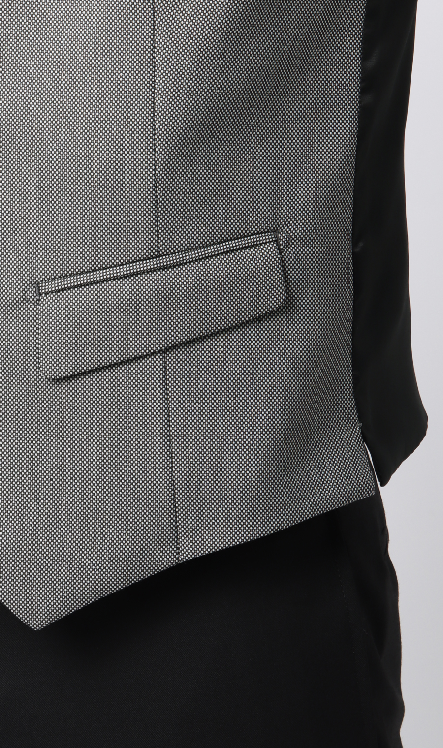 セレモニーベスト【シングル】 グレー Wide 3L