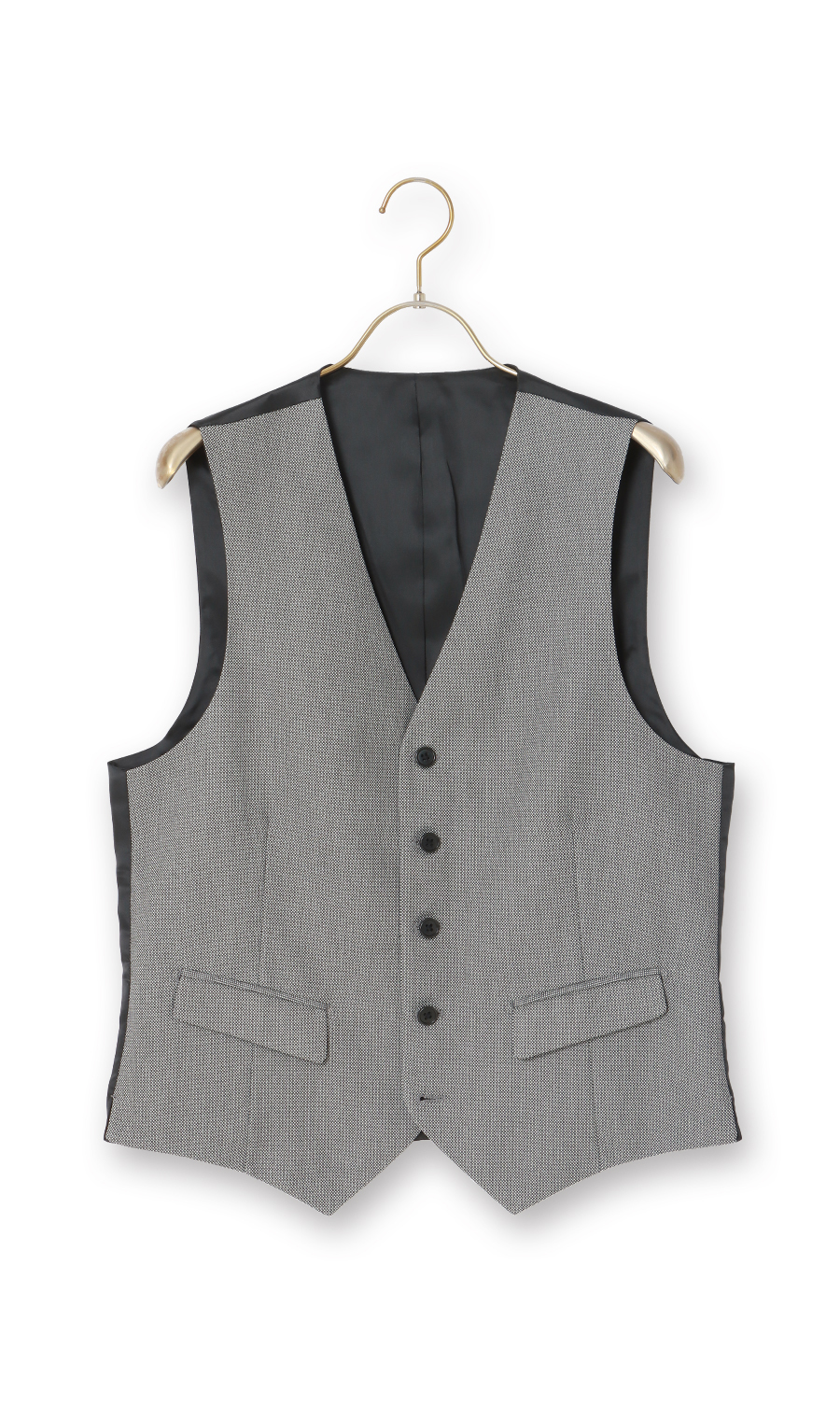 セレモニーベスト【シングル】 グレー Wide 3L