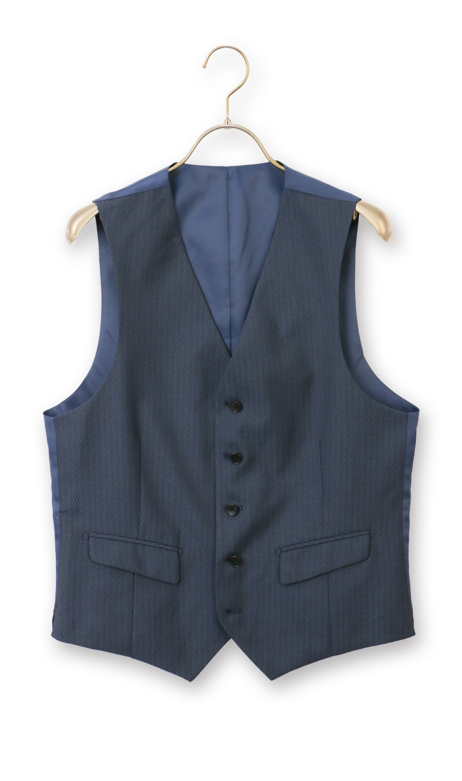 スタイリッシュベスト【シングル】【Plastics Smart】 ネイビー S