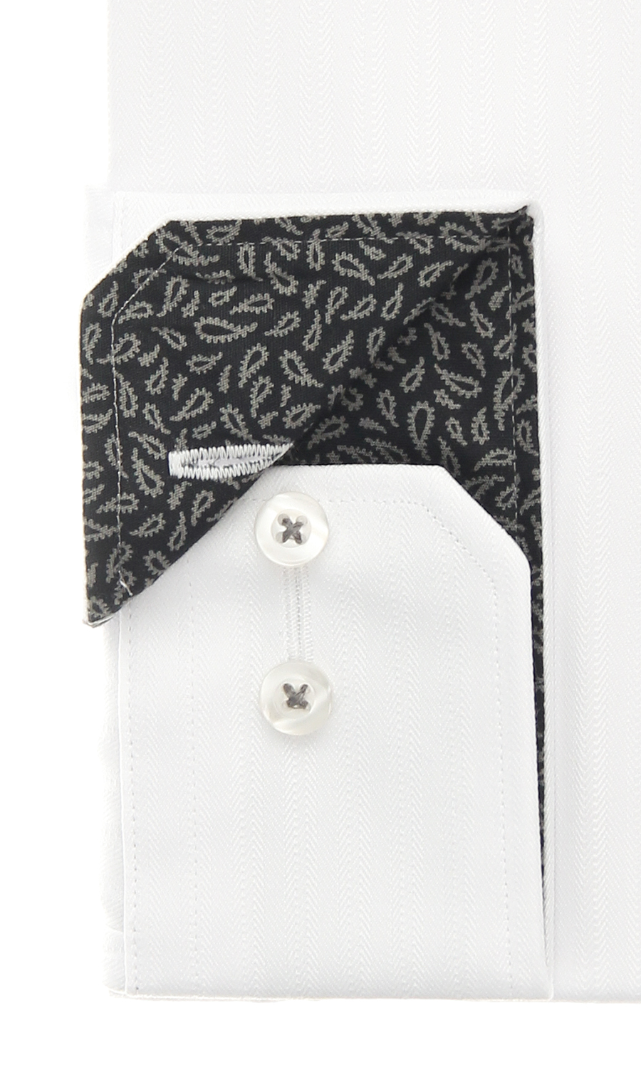 ボタンダウンワイシャツ【Ag Fresh α】 ホワイト 首周り:37cm,裄丈:78cm