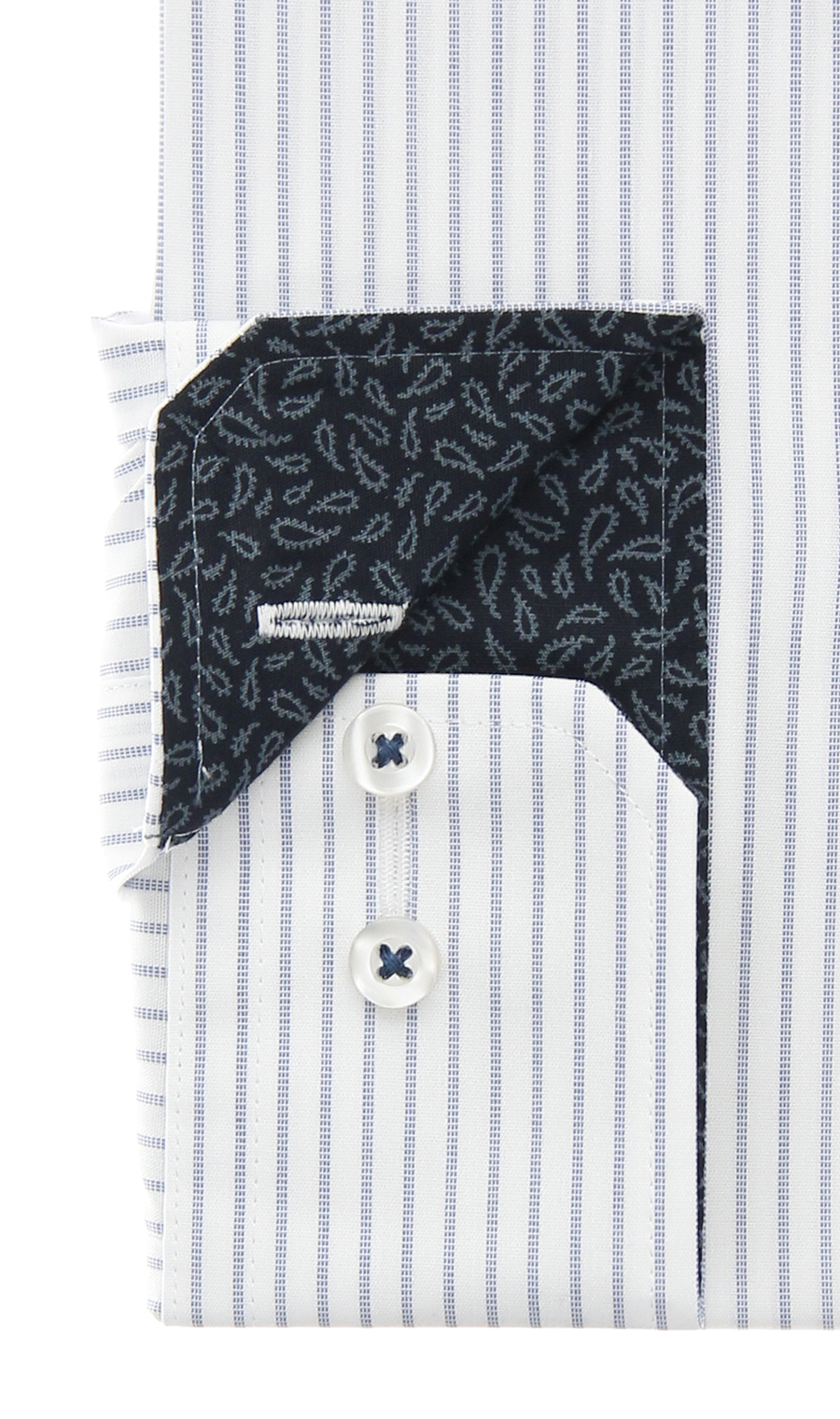 ボタンダウンワイシャツ【Ag Fresh α】 ブルー 首周り:37cm,裄丈:78cm