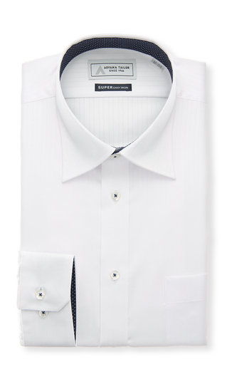 ワイドカラーワイシャツ【Ag Fresh α】