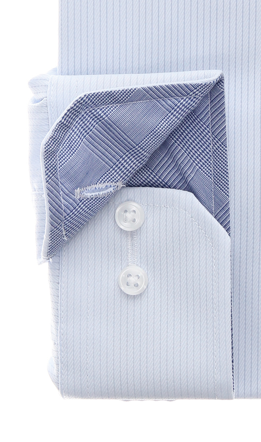 ボタンダウンワイシャツ【涼】【NON IRONTECH】【DotAir】【＃すご】 サックス 首周り:41cm,裄丈:82cm