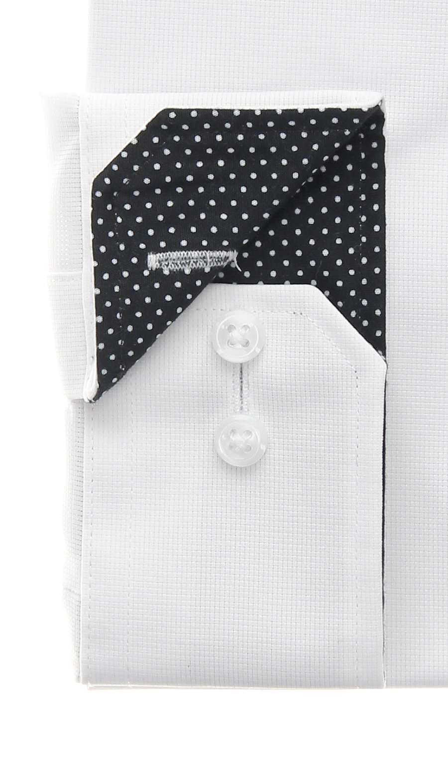 ワイドカラーワイシャツ【涼】【NON IRONTECH】【DotAir】【＃すご】 ホワイト 首周り:39cm,裄丈:80cm