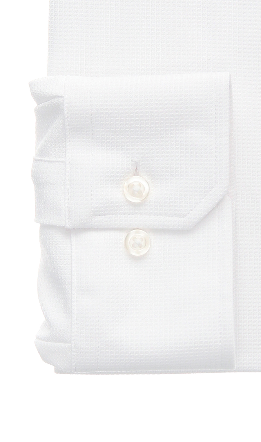 ワイドカラーワイシャツ【NON IRONTECH】【#すごシャツ】 ホワイト 首周り:37cm,裄丈:78cm