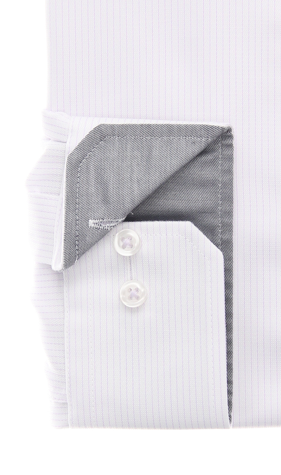 レギュラーカラーワイシャツ【NON IRONMAX】 パープル 首周り:37cm,裄丈:78cm