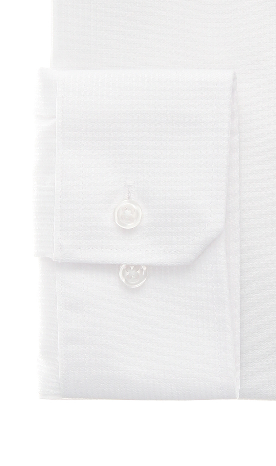 ボタンダウンワイシャツ【NON IRONMAX】 ホワイト 首周り:41cm,裄丈:86cm