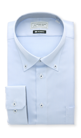 15000円【新品】MAXFLI Vネック ジャケット　サイズ L 3Dチタン ボタンダウンワイシャツ【キング&トール】【NON IRONMAX】 (AMAXS351K