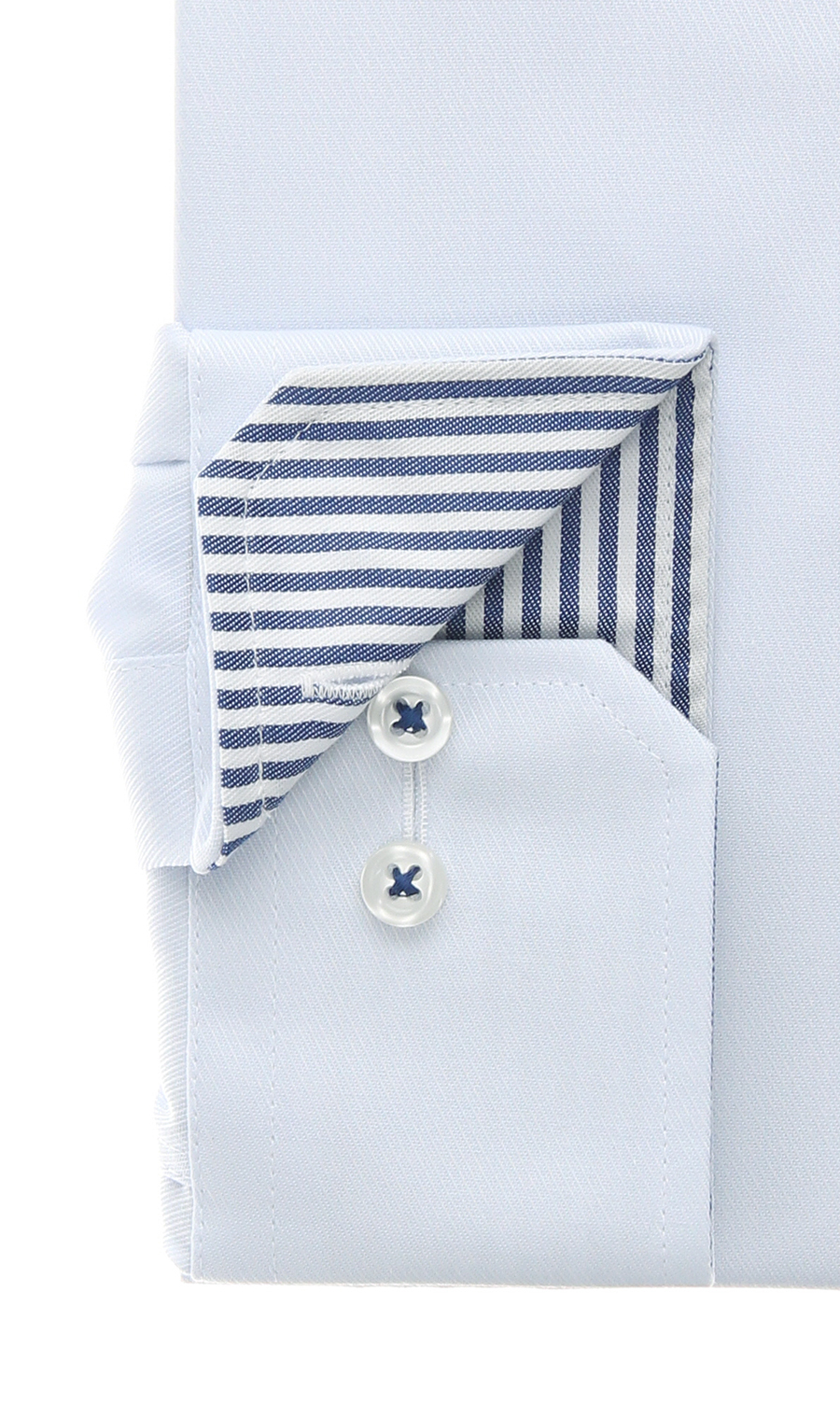 ボタンダウンワイシャツ【NON IRONMAX】 ブルー 首周り:37cm,裄丈:78cm