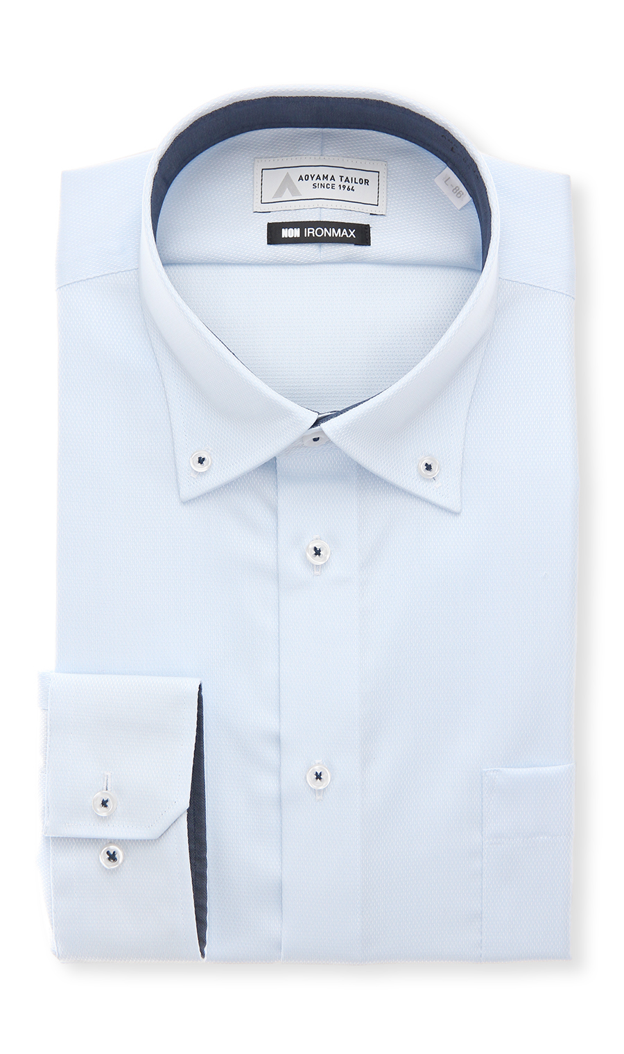 non-no 号13 & 94 セット ボタンダウンワイシャツ【NON IRONMAX】 (AMAXS354) | A | 紳士