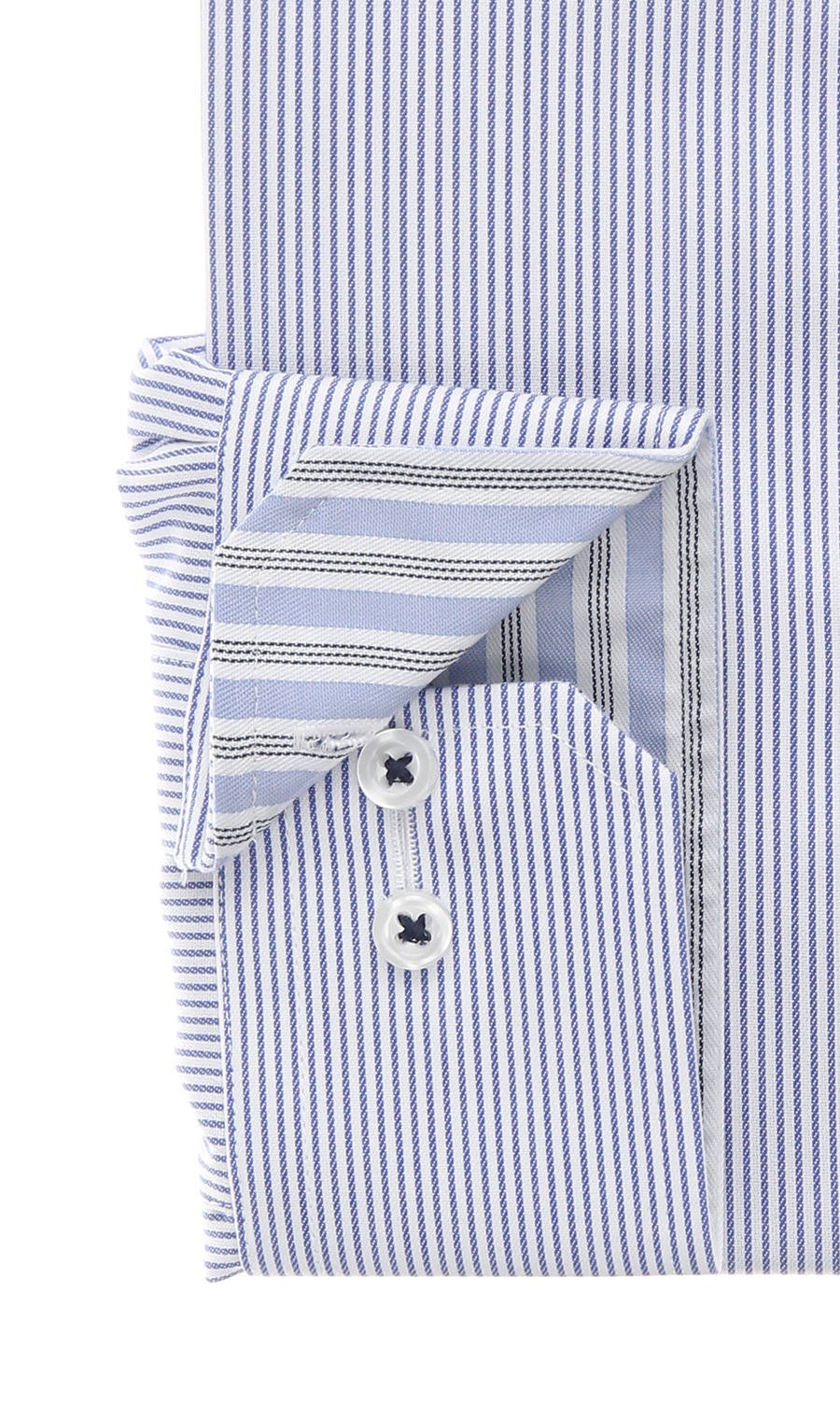 ボタンダウンワイシャツ【NON IRONMAX】 ブルー 首周り:37cm,裄丈:78cm