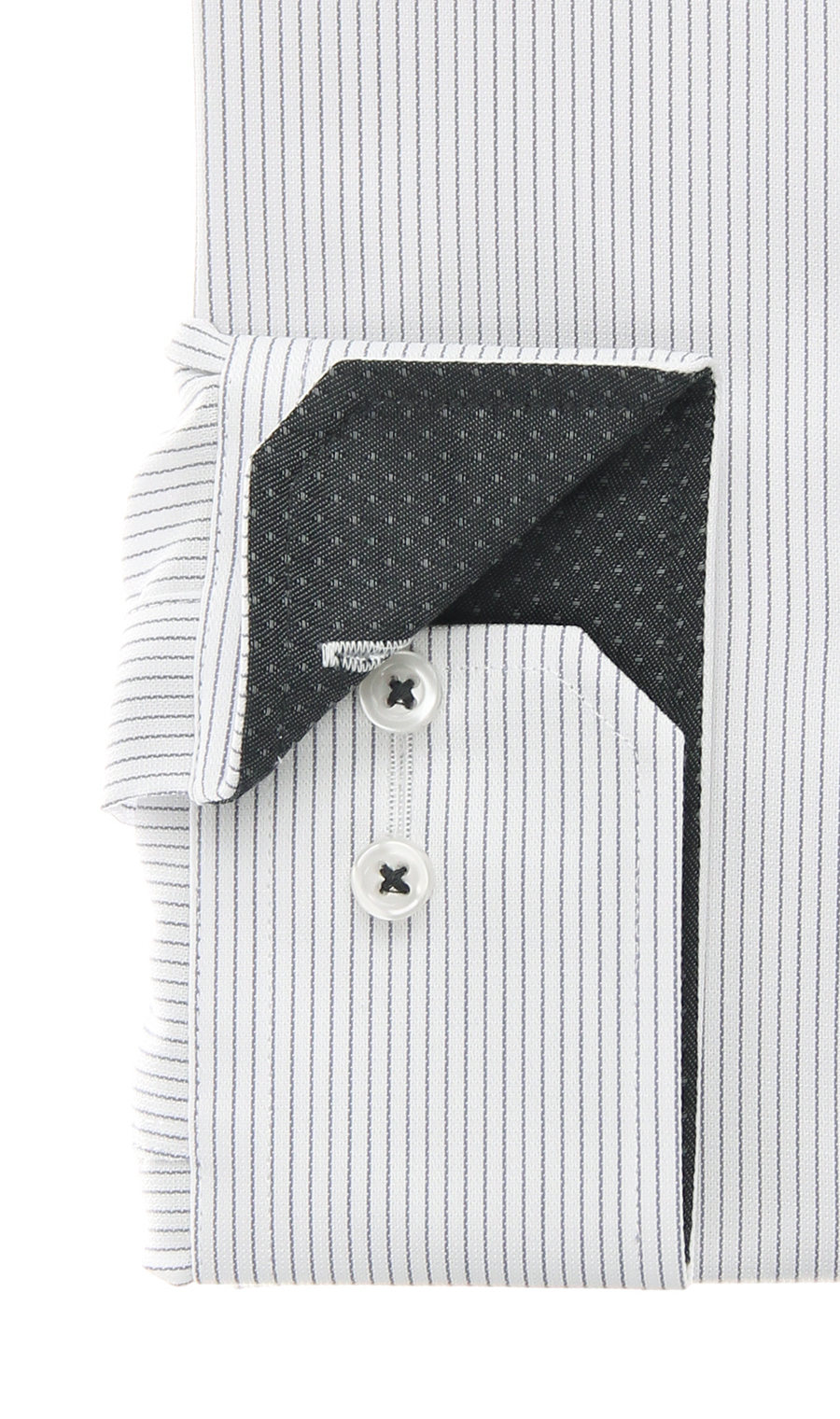 ボタンダウンワイシャツ【NON IRONMAX】 グレー 首周り:39cm,裄丈:80cm