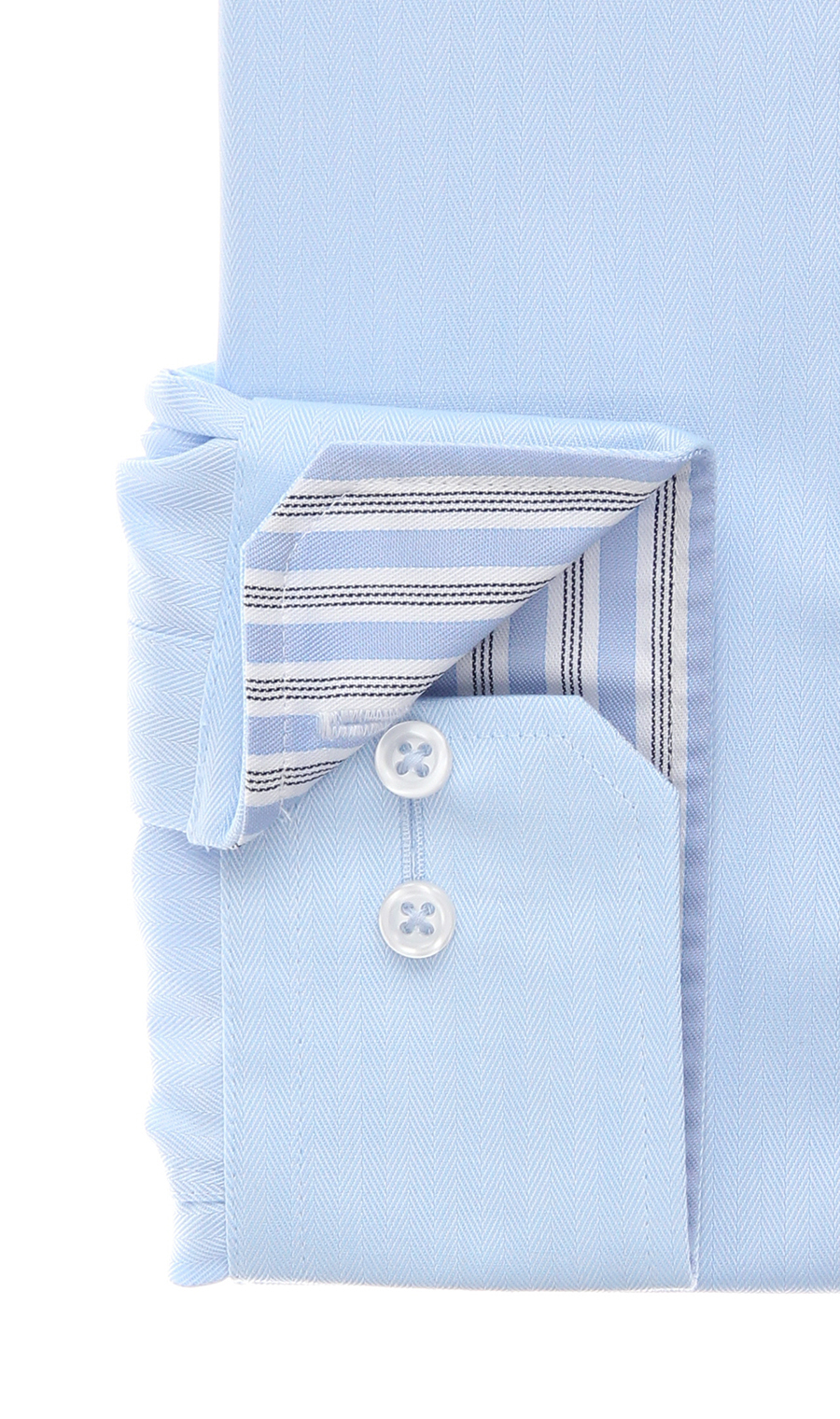 ワイドカラーワイシャツ【NON IRONMAX】【キング＆トール】 ブルー 首周り:45cm,裄丈:84cm