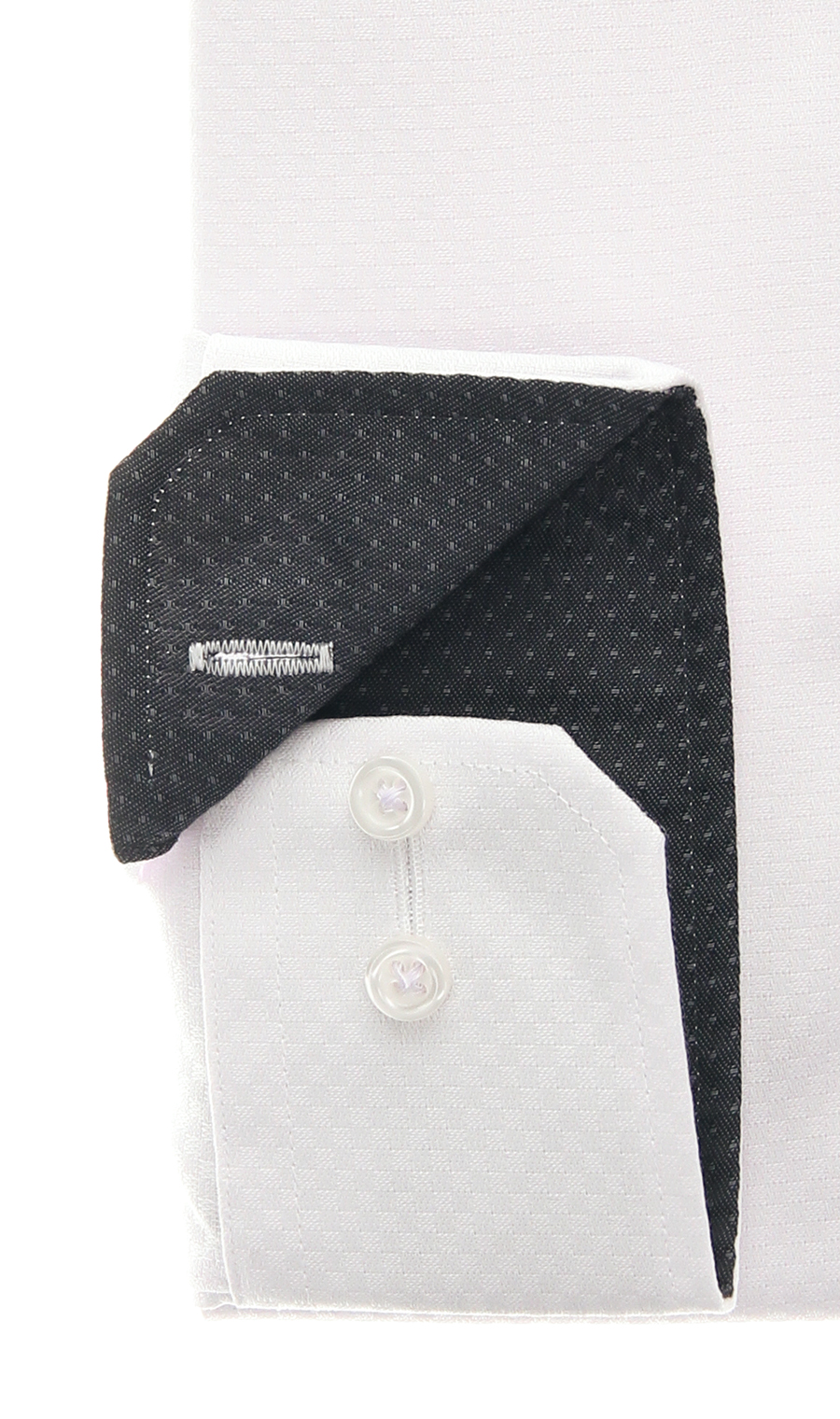 ワイドカラーワイシャツ【キング&トール】【NON IRONMAX】 パープル 首周り:45cm,裄丈:84cm