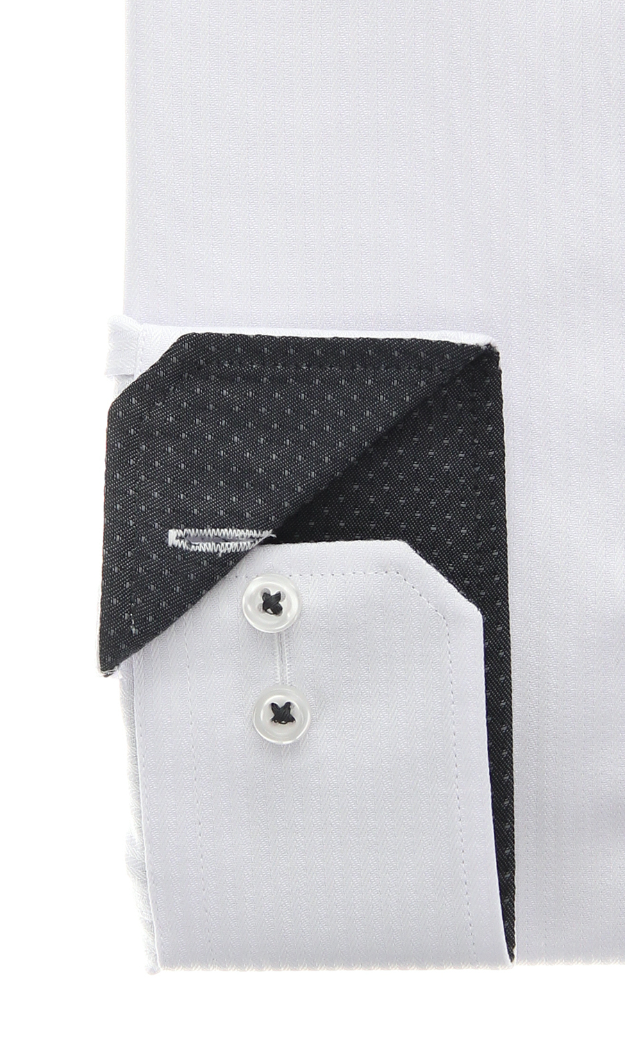 ワイドカラーワイシャツ【キング＆トール】【NON IRONMAX】 ライトグレー 首周り:45cm,裄丈:84cm