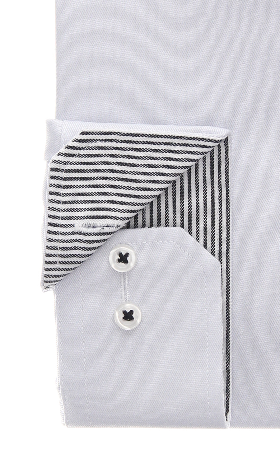 ワイドカラーワイシャツ【NON IRONMAX】 ブルー 首周り:37cm,裄丈:78cm