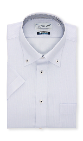 Button-down shirt [short sleeve] [NON IRONMAX] [COOL TECHNOLOGY]