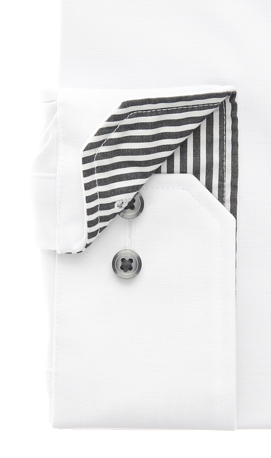 ボタンダウンワイシャツ【NON IRONTECH】【＃すごシャツ】 ホワイト 首周り:37cm,裄丈:78cm