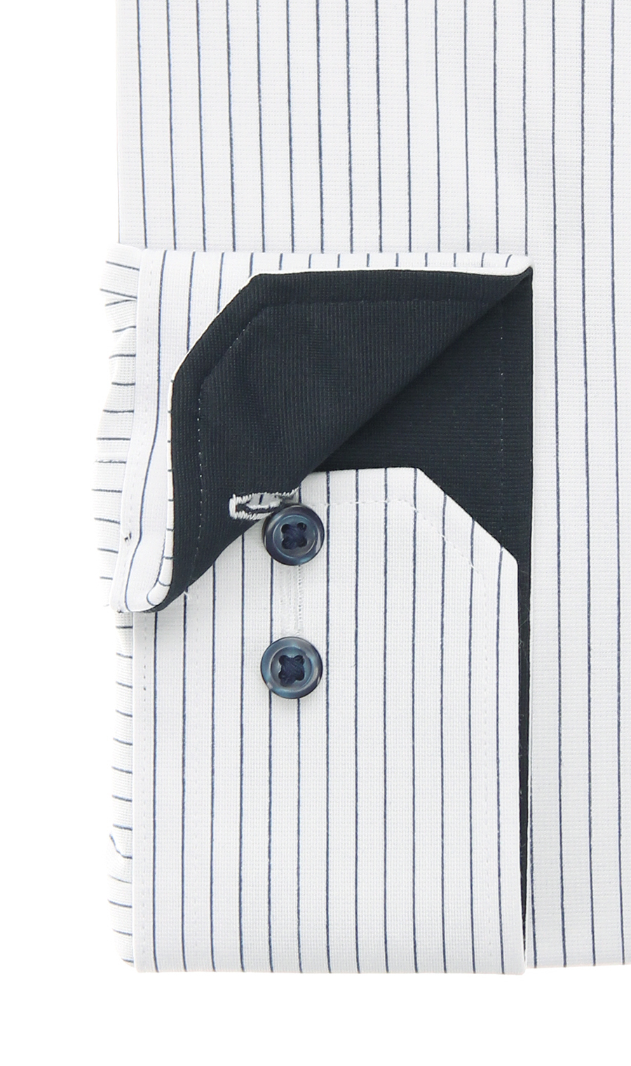 ボタンダウンワイシャツ【NON IRONTECH】【＃すごシャツ】 ネイビー 首周り:37cm,裄丈:78cm