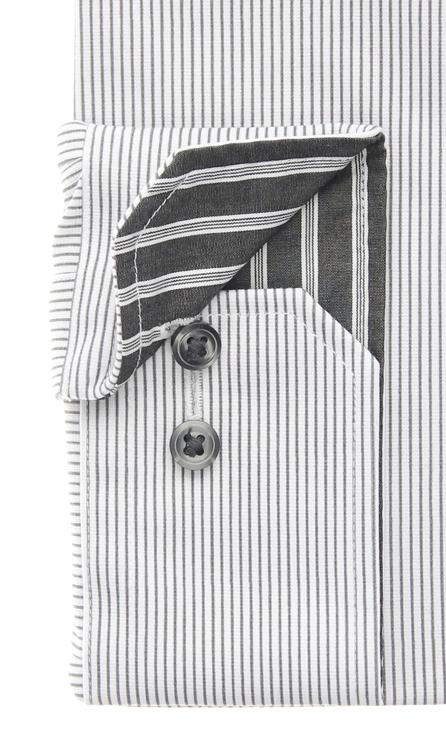 ボタンダウンワイシャツ【NON IRONTECH】【＃すごシャツ】 グレー 首周り:37cm,裄丈:78cm