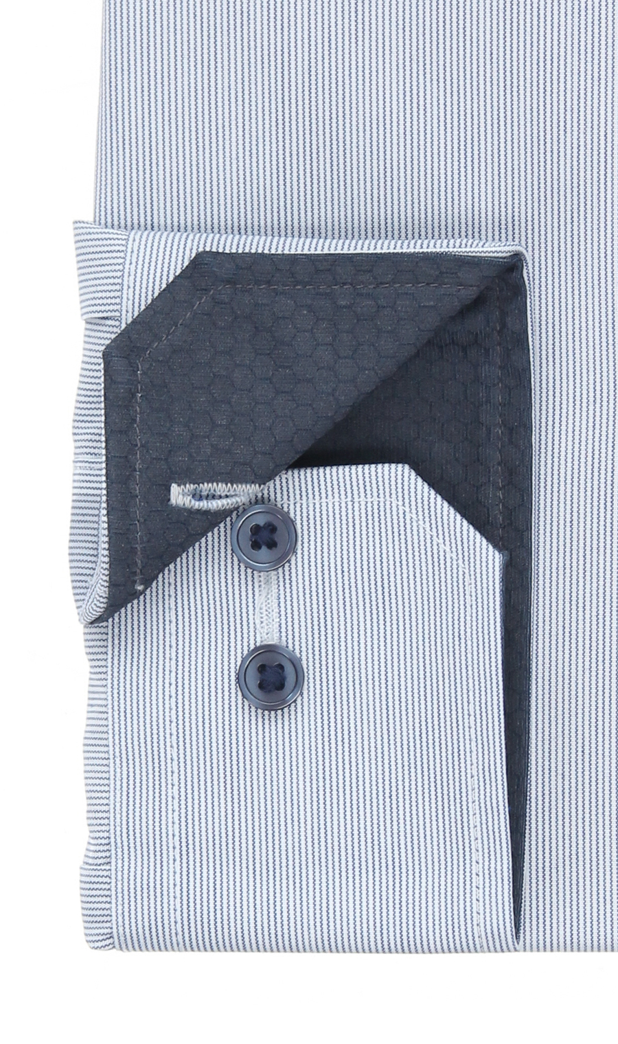 ボタンダウンワイシャツ【Technical Cotton】【COOL TECHNOLOGY】 ブルー系 首周り:41cm,裄丈:86cm