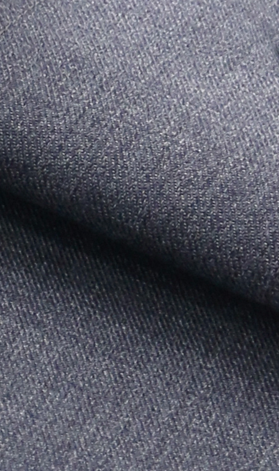 ワイドカラーワイシャツ【OEKO-TEX】【デニムライク】 ネイビー 首周り:39cm,裄丈:82cm