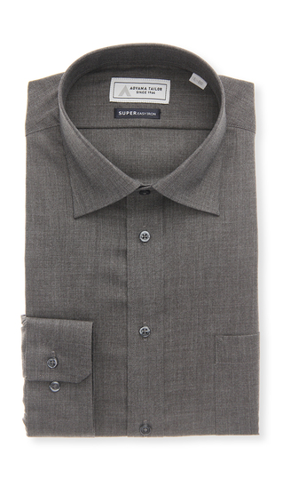 ワイドカラーワイシャツ【OEKO-TEX】【デニムライク】