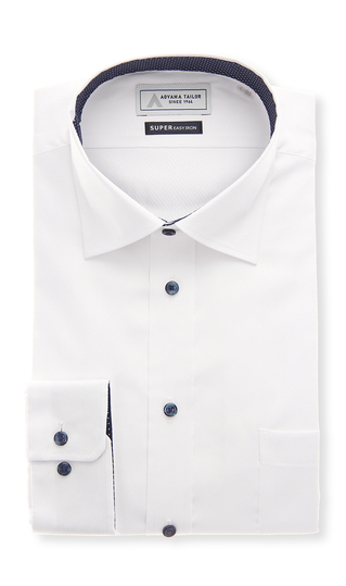 ワイドカラーワイシャツ【OEKO-TEX】