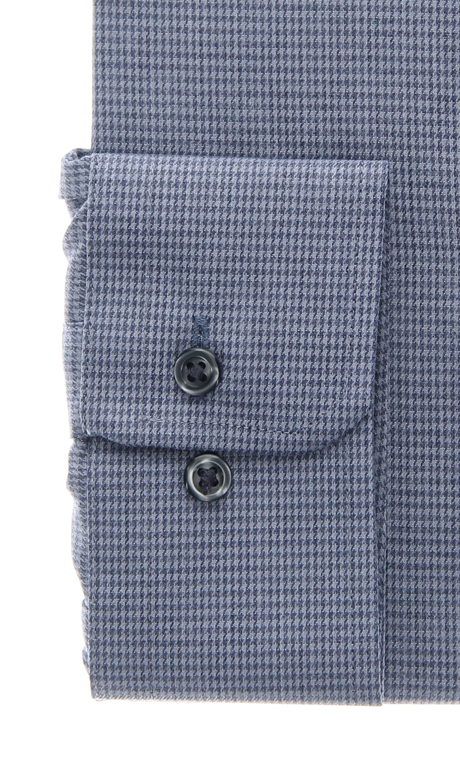 ボタンダウンワイシャツ【NON IRON】【OEKO-TEX】 ネイビー 首周り:37cm,裄丈:78cm