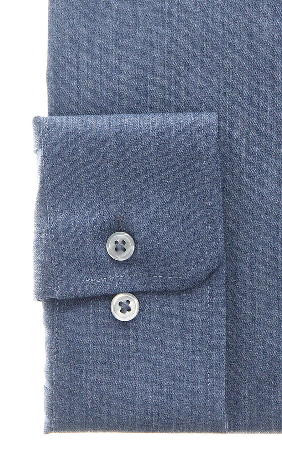 レギュラーカラーワイシャツ【NON IRON】【OEKO-TEX】 ネイビー 首周り:37cm,裄丈:78cm