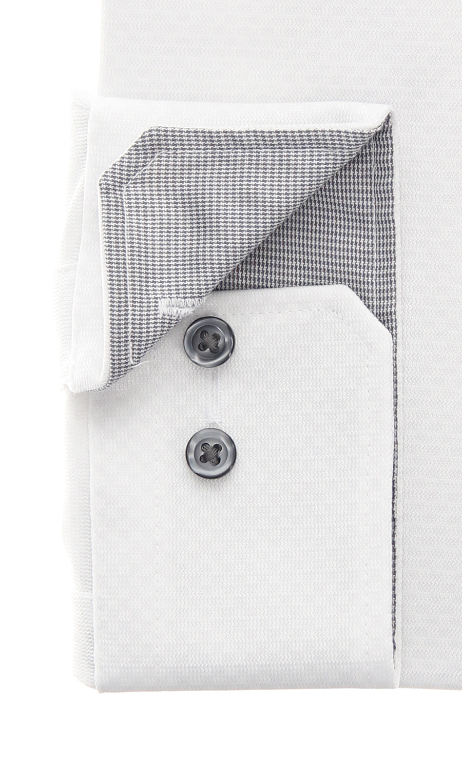 ボタンダウンワイシャツ【NON IRONTECH】【#すごシャツ】 ホワイト 首周り:37cm,裄丈:78cm