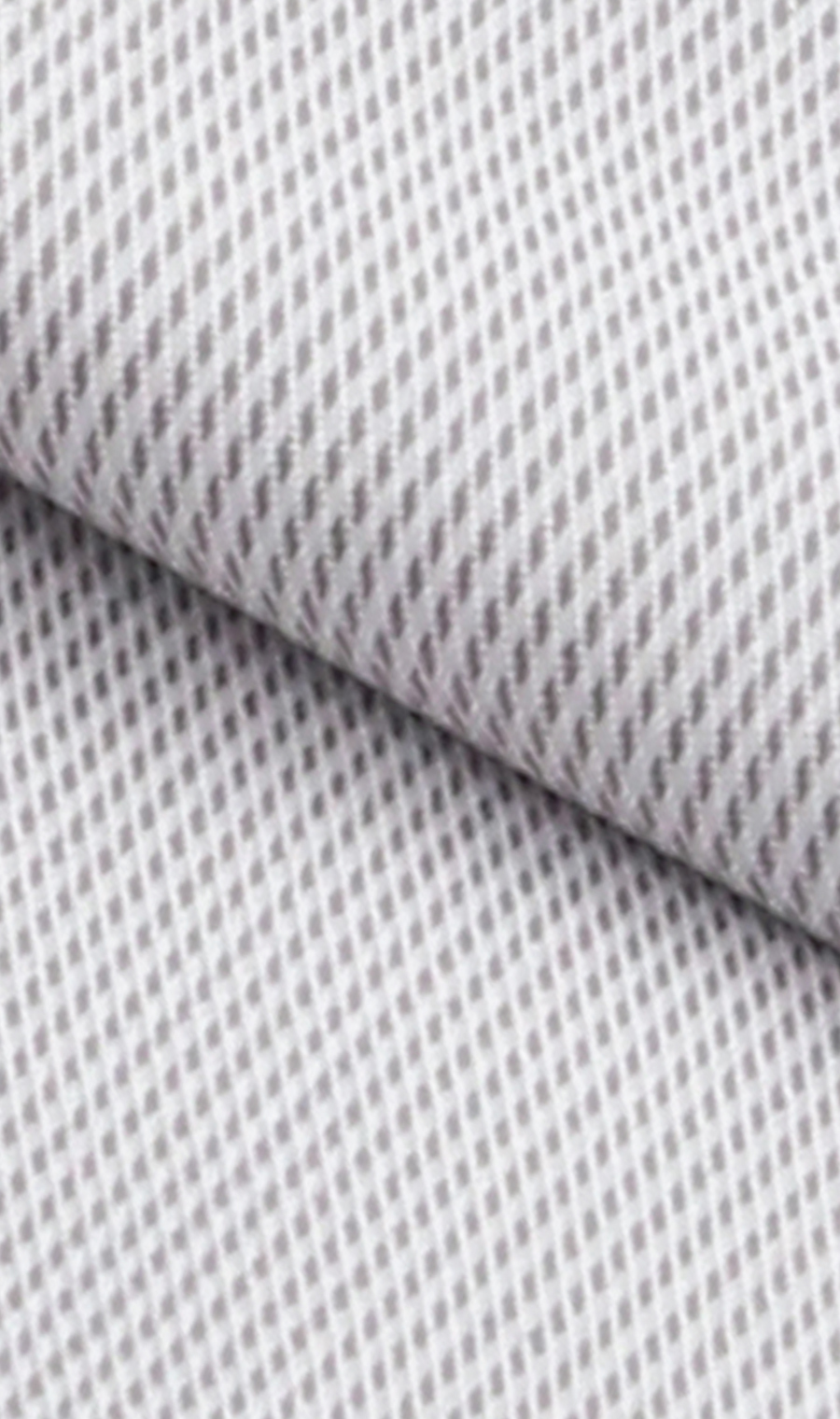 レギュラーカラーワイシャツ【スモール】 グレー 首周り:37cm,裄丈:74cm