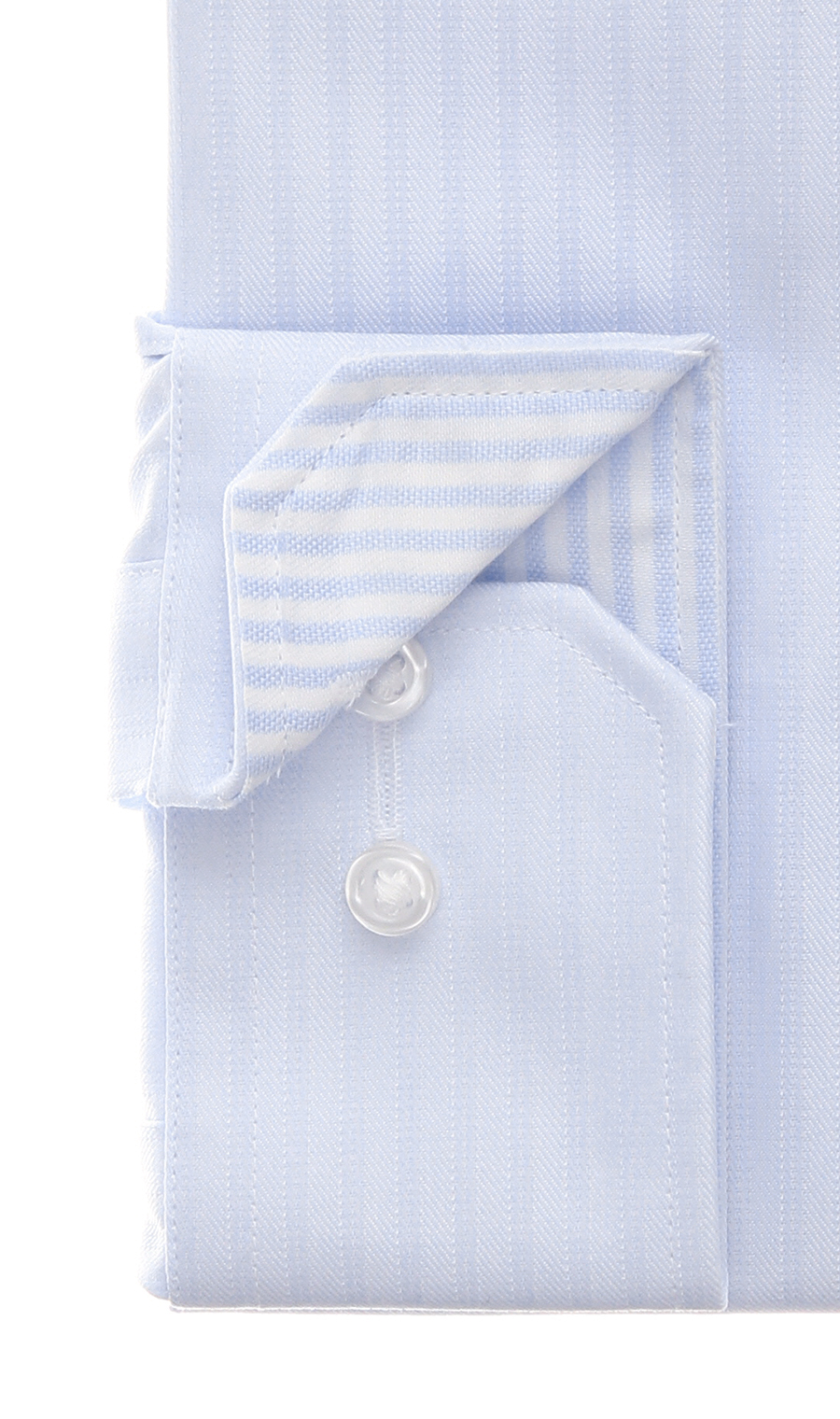 レギュラーカラーワイシャツ【スモール】 ブルー 首周り:37cm,裄丈:74cm