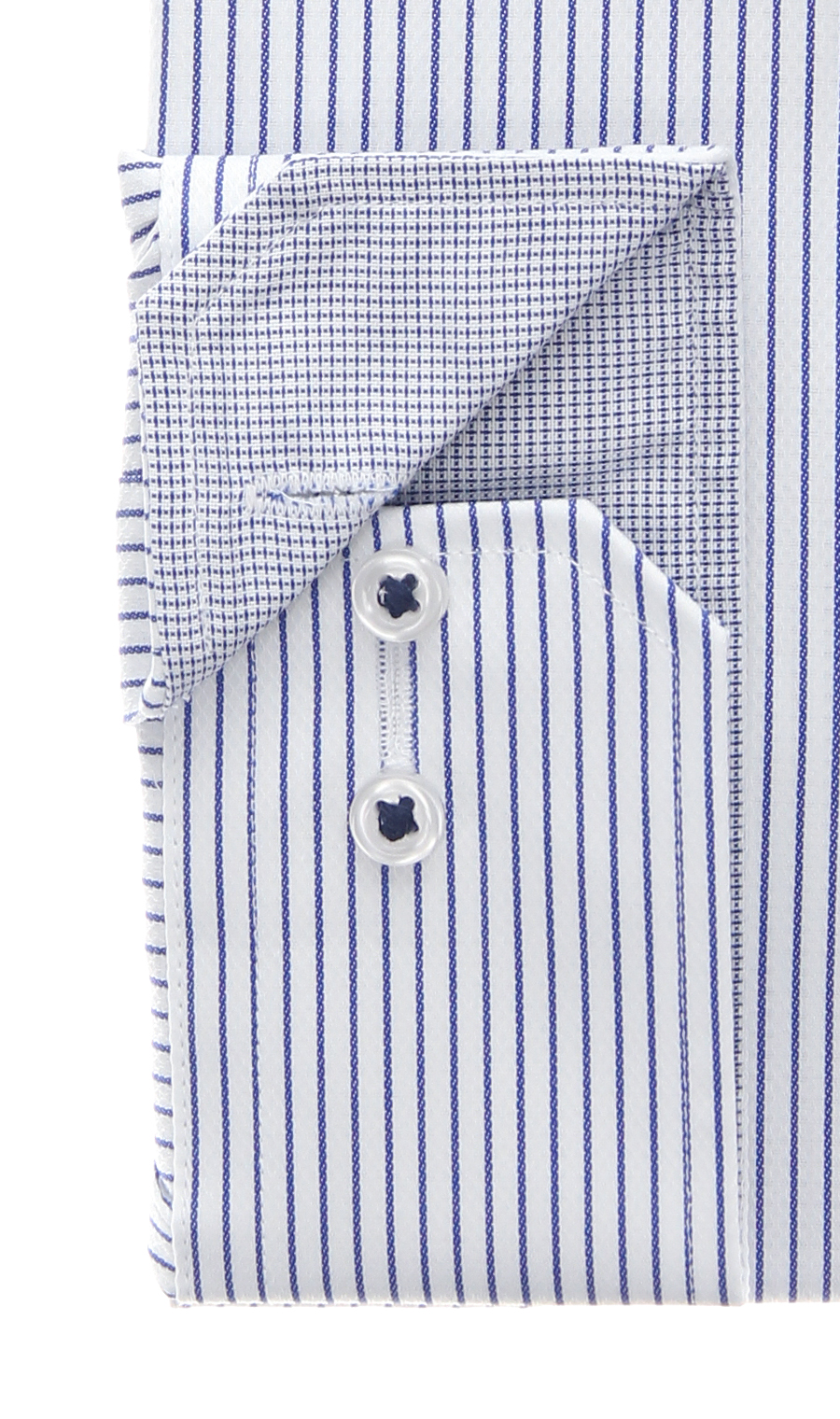 ボタンダウンワイシャツ【キング&トール】 ブルー 首周り:45cm,裄丈:84cm