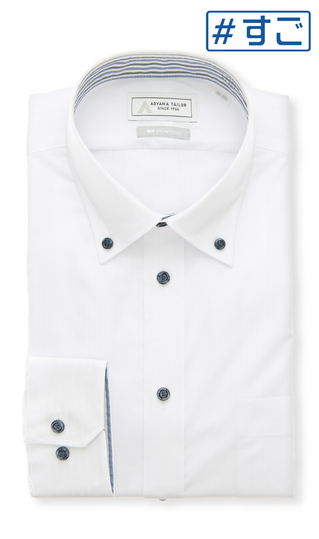 ボタンダウンワイシャツ【NON IRONTECH】【＃すごシャツ】【TioTio PREMIUM】