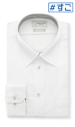 レギュラーカラーワイシャツ【NON IRONTECH】【＃すごシャツ】【TioTio PREMIUM】