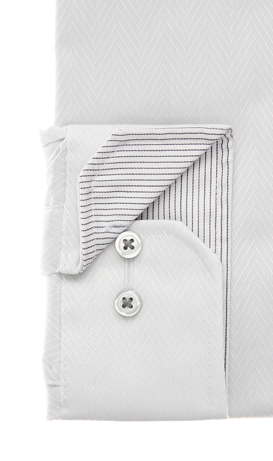 ボタンダウンワイシャツ【NON IRONTECH】【＃すごシャツ】【TioTio PREMIUM】 グレー 首周り:37cm,裄丈:78cm