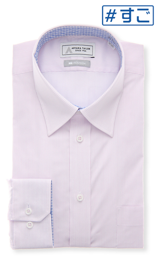 レギュラーカラーワイシャツ【NON IRONTECH】【＃すごシャツ】【TioTio PREMIUM】