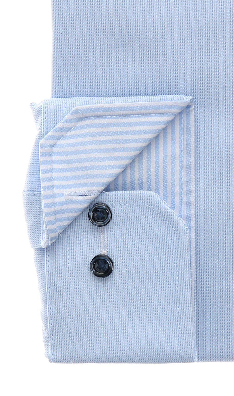 ワイドカラーワイシャツ【NON IRONTECH】【＃すごシャツ】【TioTio PREMIUM】 ブルー 首周り:37cm,裄丈:78cm