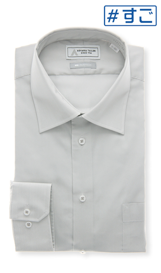 ワイドカラーワイシャツ【NON IRONTECH】【#すごシャツ】【TioTio PREMIUM】