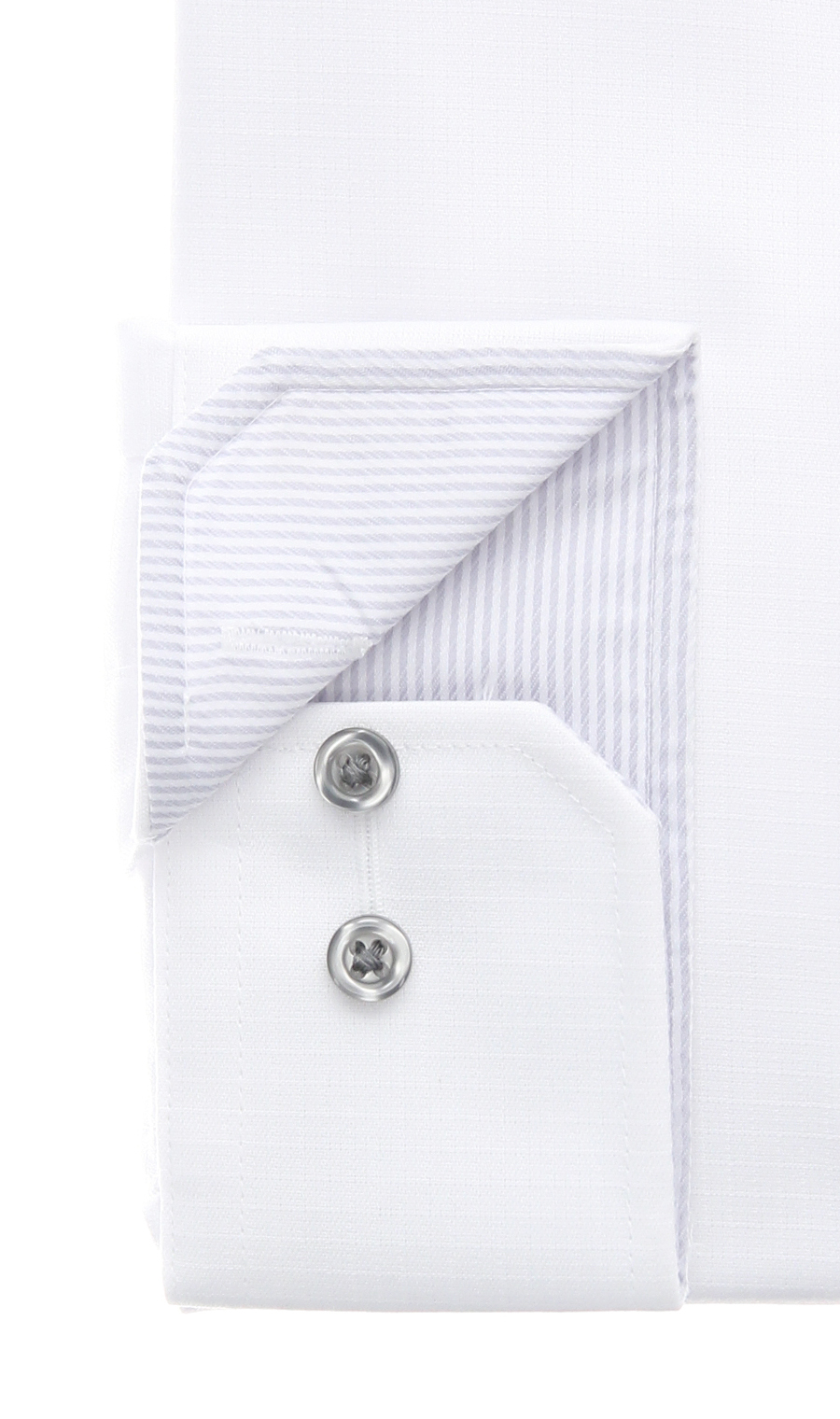 ワイドカラーワイシャツ【NON IRON】【OEKO-TEX】 ホワイト 首周り:37cm,裄丈:82cm